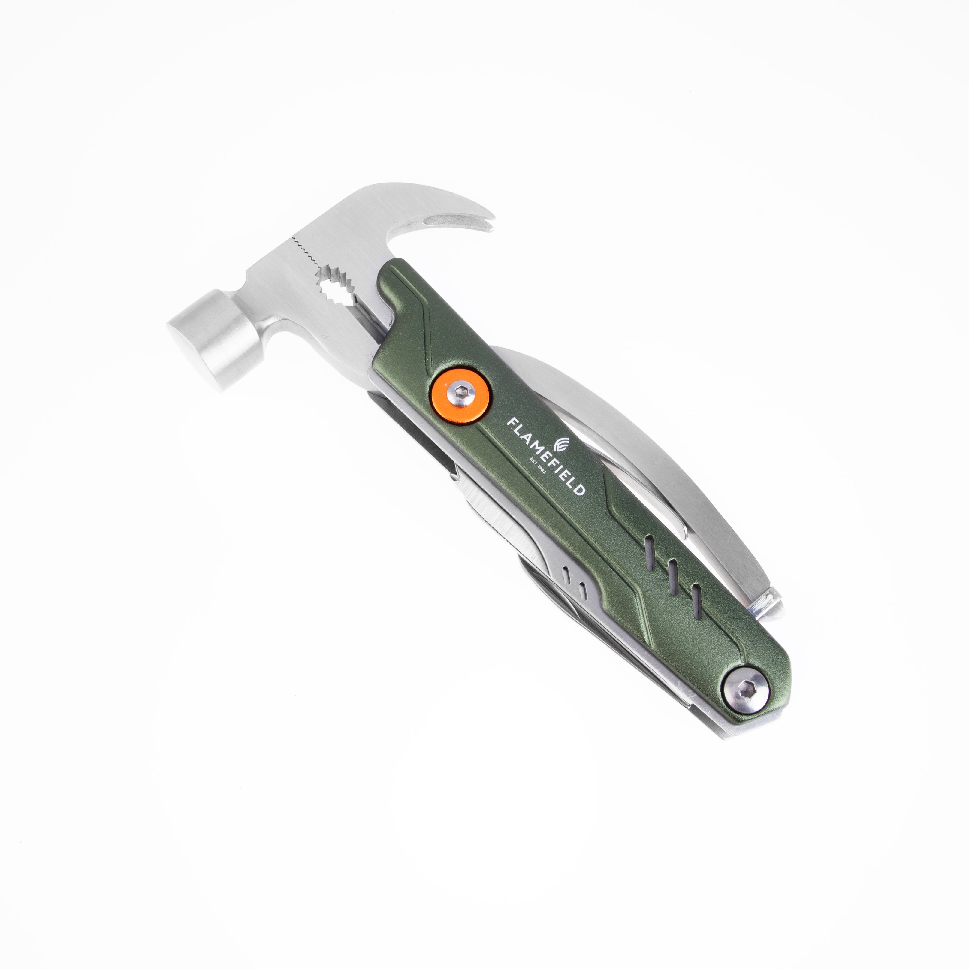 11-in-1 Multi-Tool Hammer – Forest Green