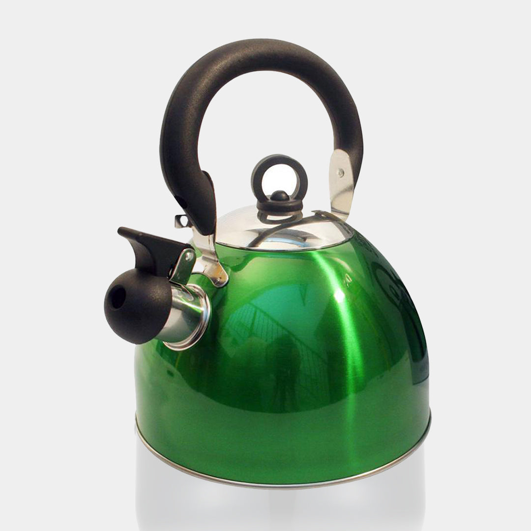 Flamefield Whistling Kettle Green