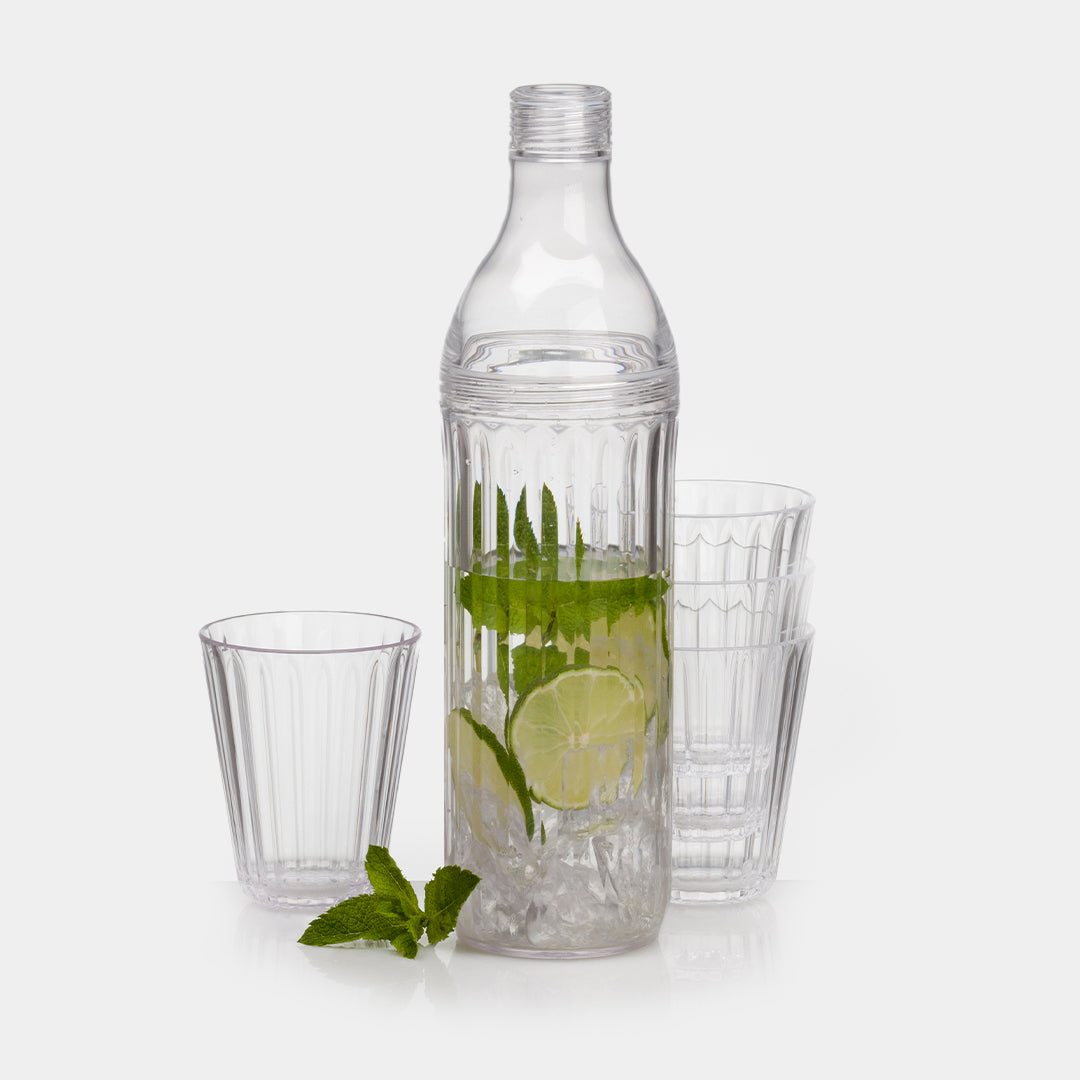 Flamefiled Acrylic Mixer/Infuser Set