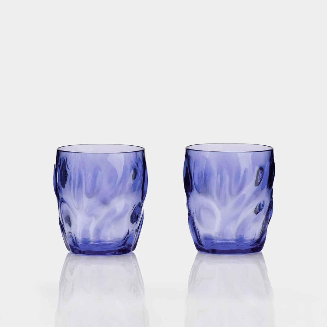 Flamefield Acrylic Ice Tumbler Blue Short