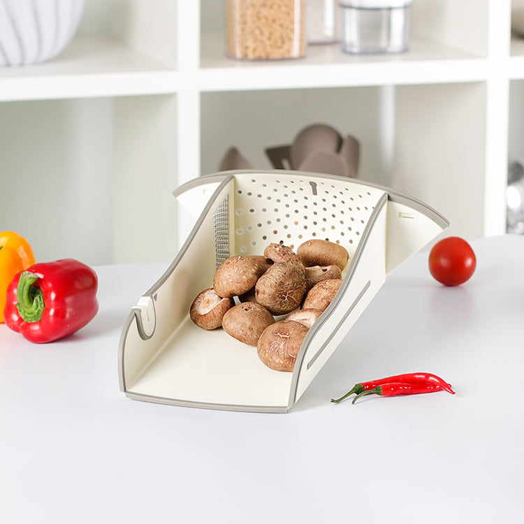 Smart Board 6-in-1 Foldable Cutting Board – White