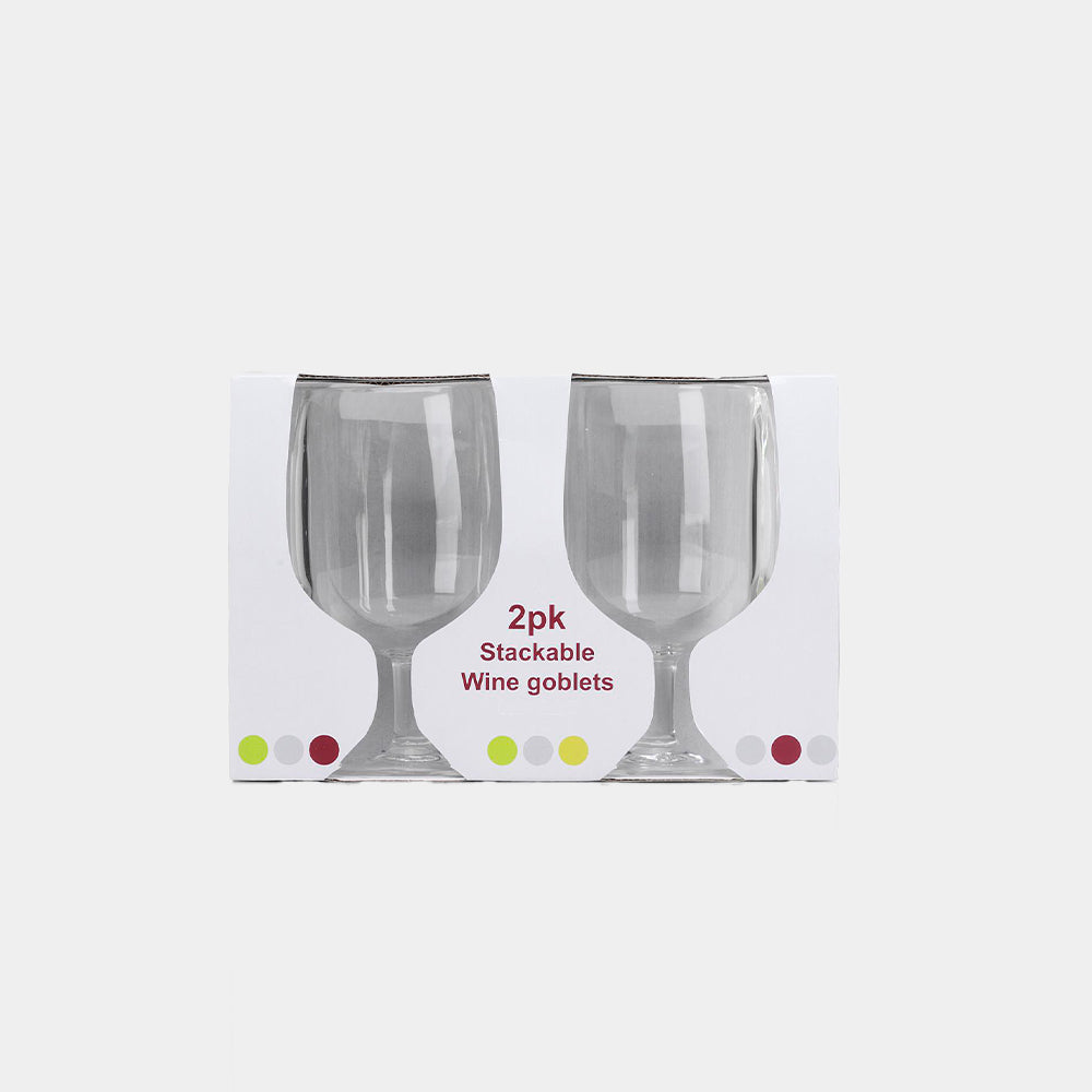 Flamefield Polycarbonate Stacking Wine Goblet