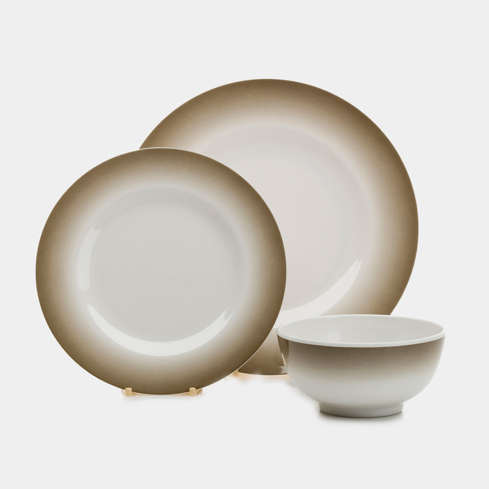 Flamefield Royale Ecru 12 pc Melamine Set