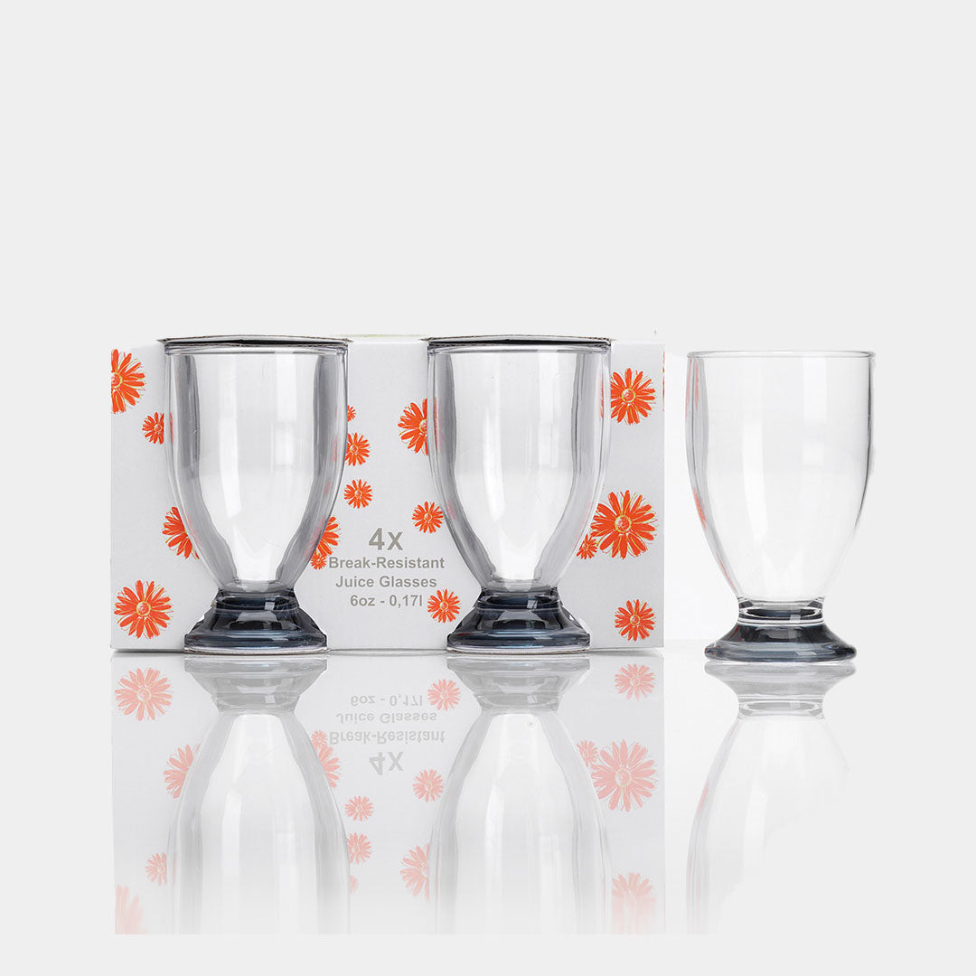 Flamefield Acrylic Smoked Juice Glass