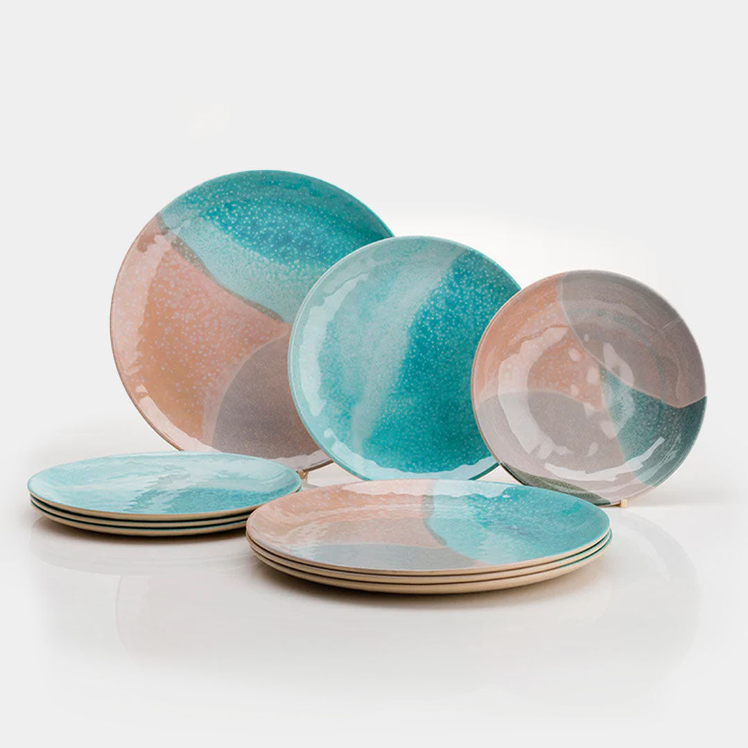 Flamefield Dunes 12 pc Melamine Set